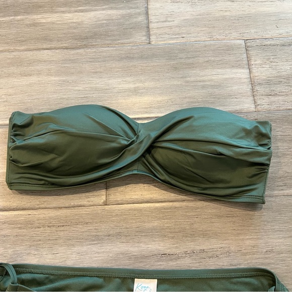 Kona Sol bandeau bikini two piece size L - Picture 6 of 7